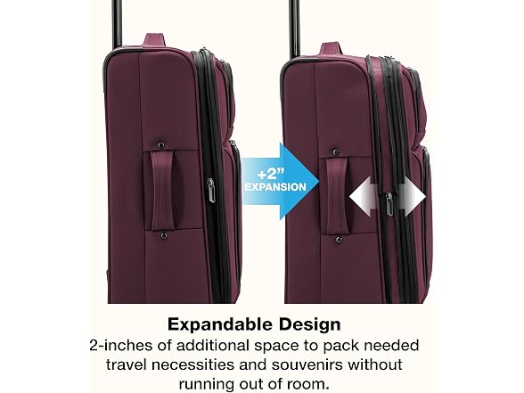 U.S. Traveler BH-1116 U.S. Traveler Anzio Softside Expand