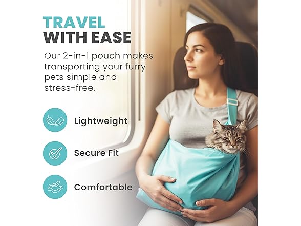 2Pk Comfy Soothing Cat Carrier