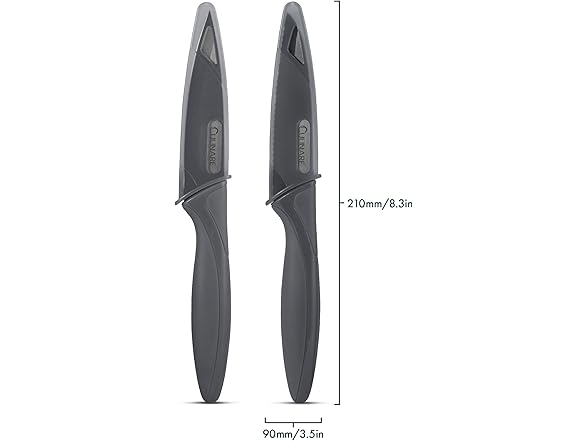 CULINARE 2 Piece Knife Set, Grey