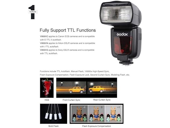 Godox VING V860IIF TTL Li-Ion Flash Kit