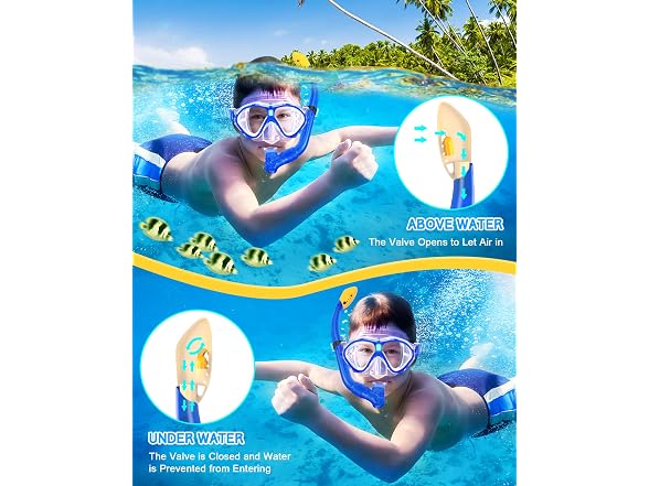 Gintenco Snorkeling Gear for Kids (XS)