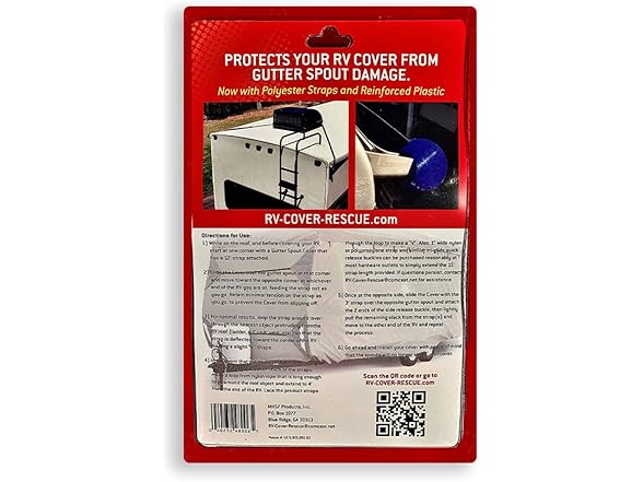 RV Cover Rescue | RV Gutter Spout Cover System