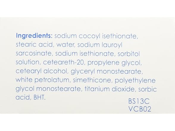 Vanicream Cleansing Bar Fragrance Free 3 9 Oz