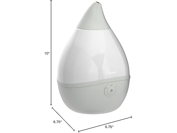 Crane Grey Cool Mist Humidifier 0.5gal