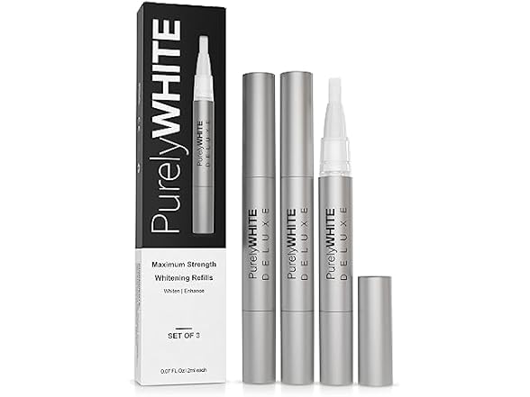 3Pack Teeth Whitening Gel Pen Refills