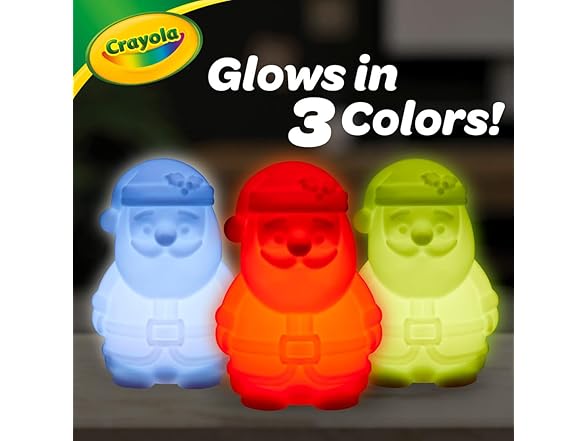 Crayola Light Ups Santa and Snowman Bundle
