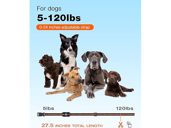 Bousnic B0BCDH7CS1 Dog Shock Collar