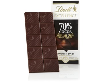 $25.99, Was $52.1466, 50% Off! Lindt EXCELLENCE 70% Dark Choc Bar 12pk dealfomo