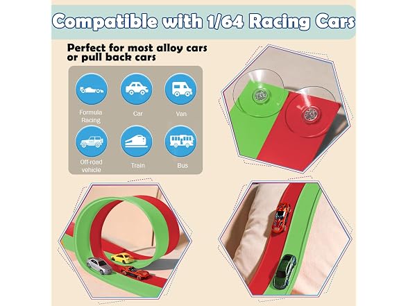 Flex Tracks 15 Ft Starter Race Track Set