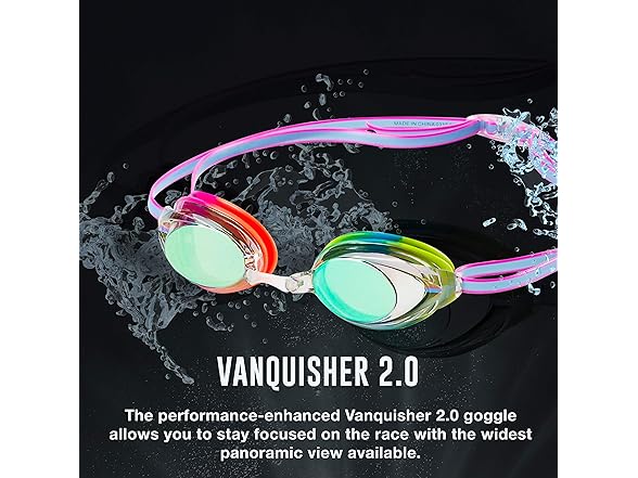 Speedo Unisex-child Swim Goggles Vanquisher 2.0 Junior
