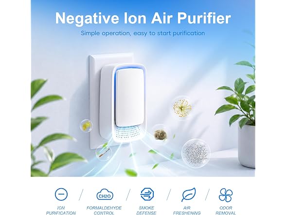 ShaoDelynxia Air Ionizers 4-Pack Small