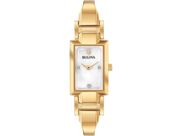 Bulova Ladies' Classic Diamond Dial Quartz Watch
