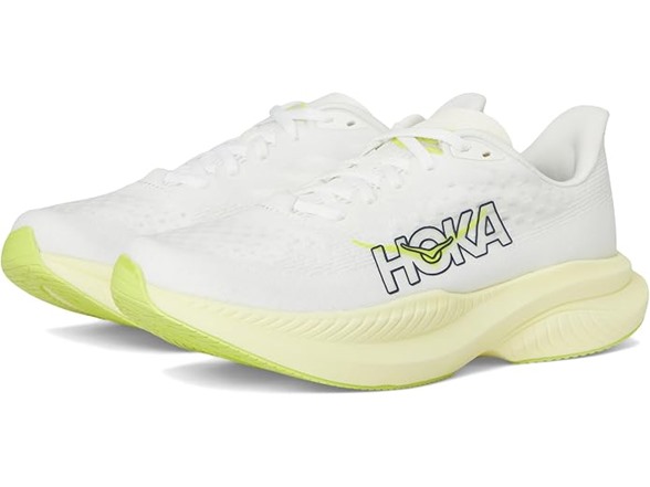 White/Neon Hoka Citrus
