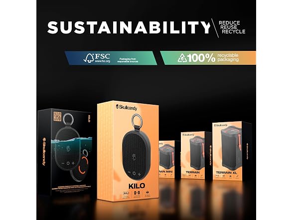 Skullcandy Kilo IPX7 Waterproof BT Speaker