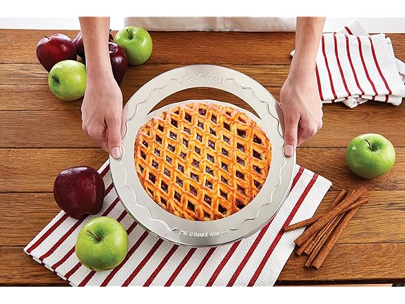Baking Pie Crust Protector Shield