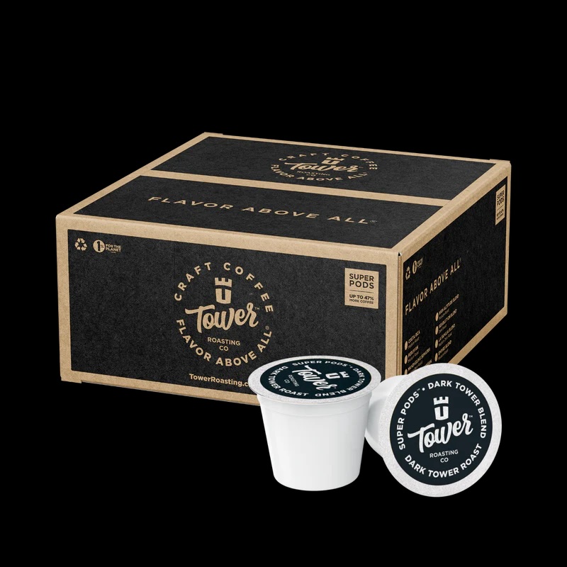 (96ct) Tower Roasting Coffee Organic Super Pods - Gallery 8