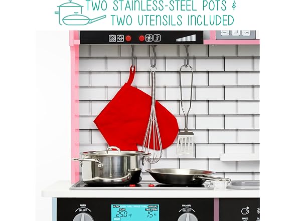 Small Kitchen Set Pink