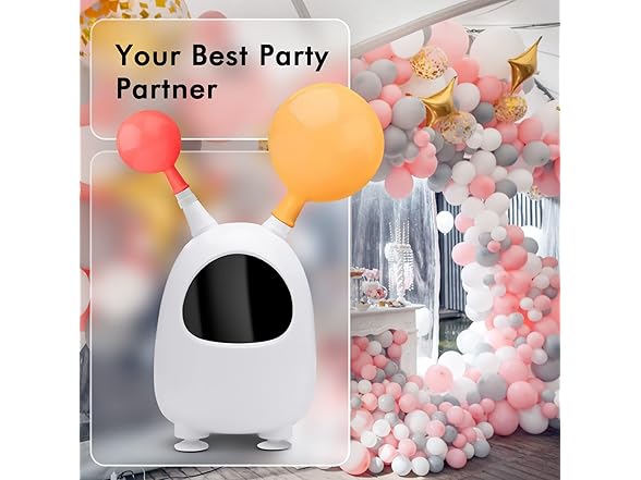 Balloon Pump Electric, SPLAKS Balloons Inflator Air Pump