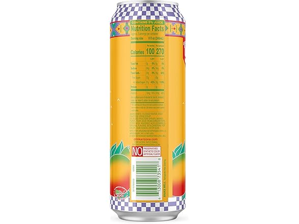 AriZona Mucho Mango Fruit Juice Drink - 22 oz.