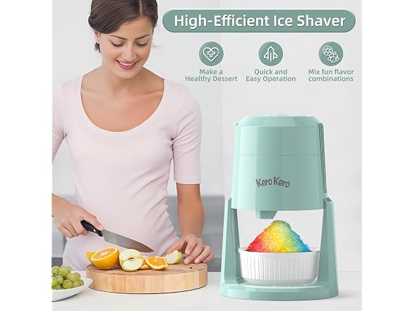 Kero Kero Snow Cone & Shaved Ice Maker