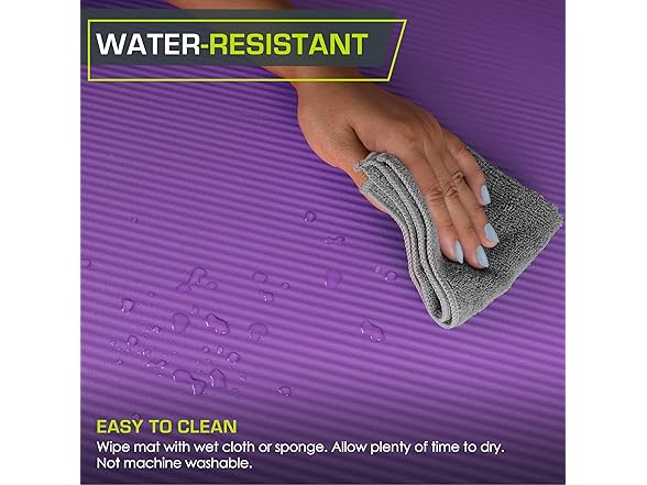 ProsourceFit Extra Thick Yoga and Pilates Mat