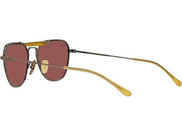 Ray-Ban Unisex RB8064 Titanium Aviator Sunglasses