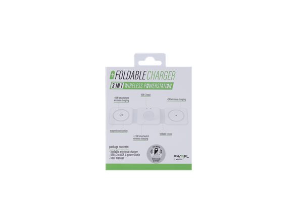 3-In-1 Foldable Wireless Power Station