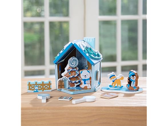 Melissa & Doug Gingerbread House Play Set f