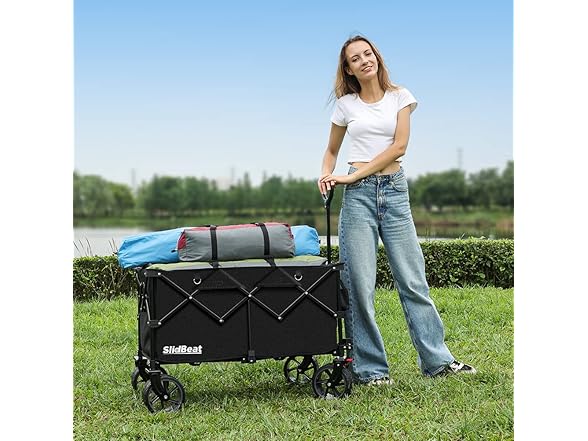 SLIDBEAT Collapsible Wagon