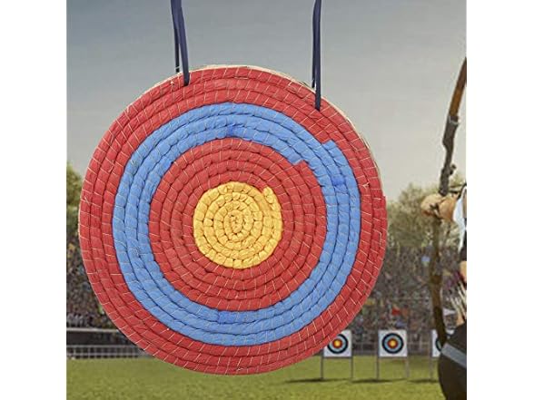 GLOGLOW Straw Archery Target 19.69inch Diameter
