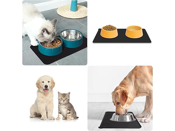EPESTOEC Premium Silicone Dog Food Mat