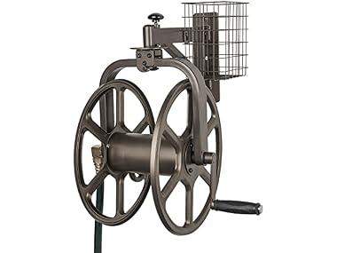 $84.99, Was $209.99, 59% Off! Liberty Garden Multi-Directional Garden Hose Reel dealfomo