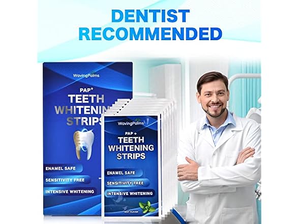Sensitive Teeth Whitening Strips Kit