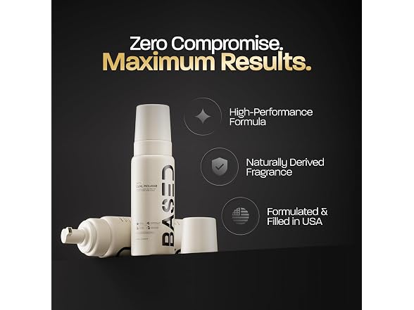 BASED Curl Mousse Instant Volume and Definition