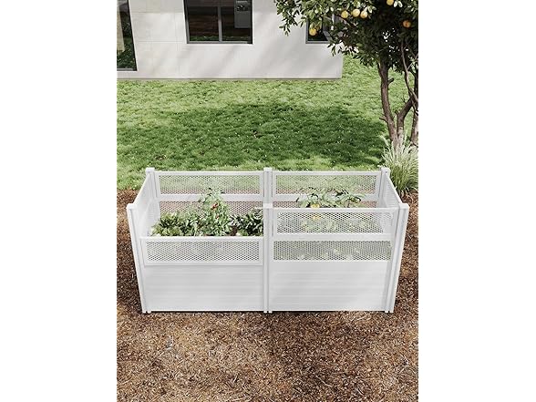 Vita VT17130 33"x97" Keyhole Garden Bed