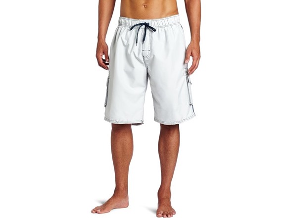 Kanu Men's Silver Swim Trunks (S)