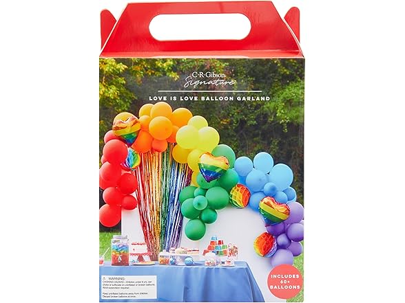 C.R. Gibso Love is Love Balloon 60Pc Kit