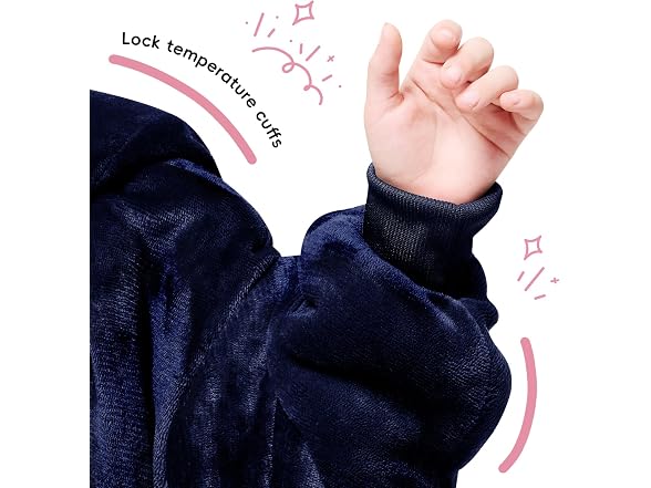 yescool Wearable Blanket Kids Hoodie