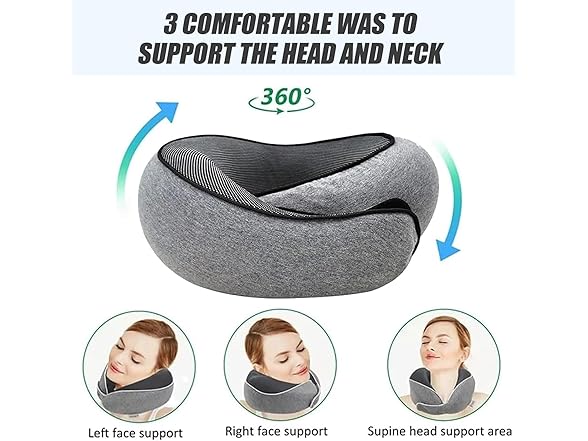 Generic Travel Neck Pillow for Airplanes