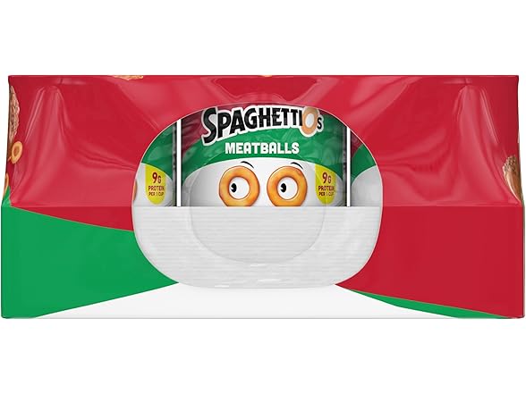 12pk SpaghettiOs Canned Pasta with Meatballs