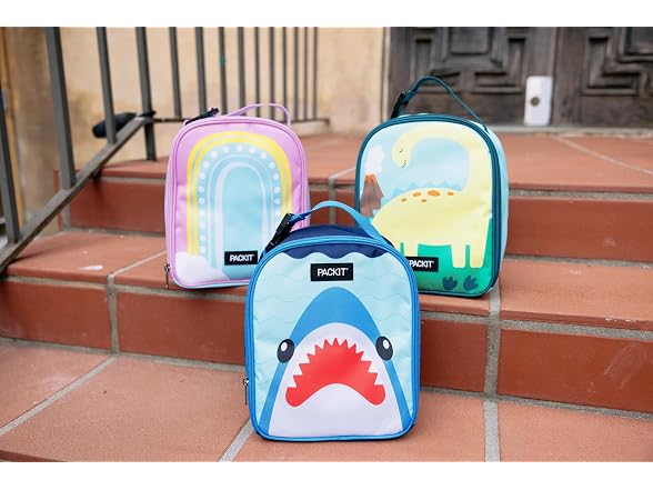 PackIt Freezable Playtime Lunch Box, Shark Attack
