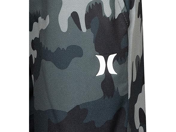 Hurley Boys Gray Camo Solar Shorts