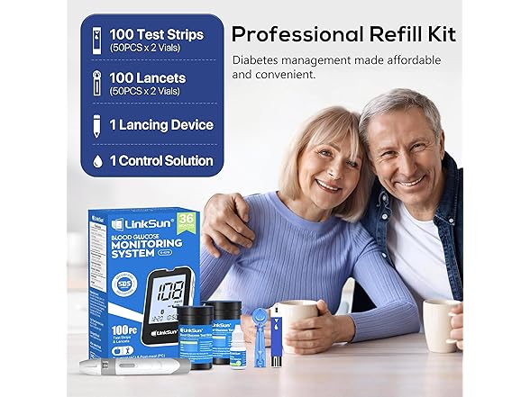 Bluetooth Blood Sugar Testing Kit