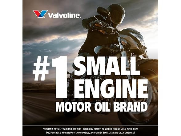 Valvoline 4-Stroke Motorcycle SAE 10W-40 Motor 6pk