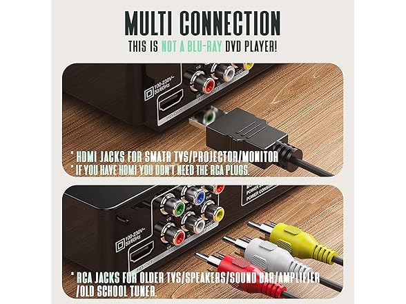 DVD Players for Smart TV with HDMI