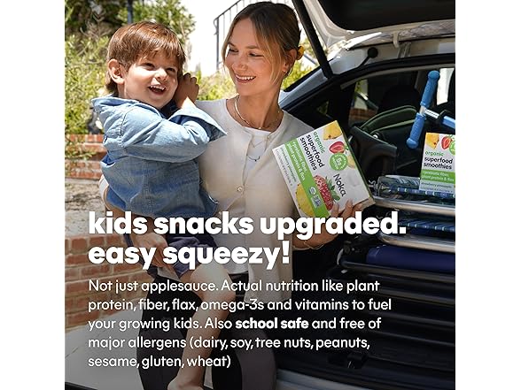 12PK Noka Superfood Fruit Smoothie Pouches