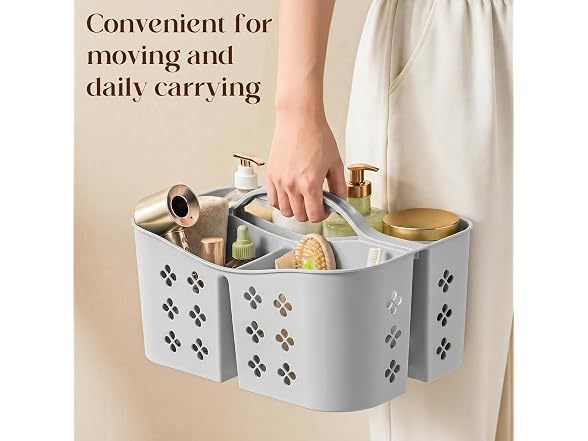 PQH W0019 Portable Shower Caddy Grey