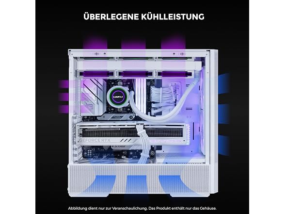 Lian Li Lancool 207 White Cabinet with