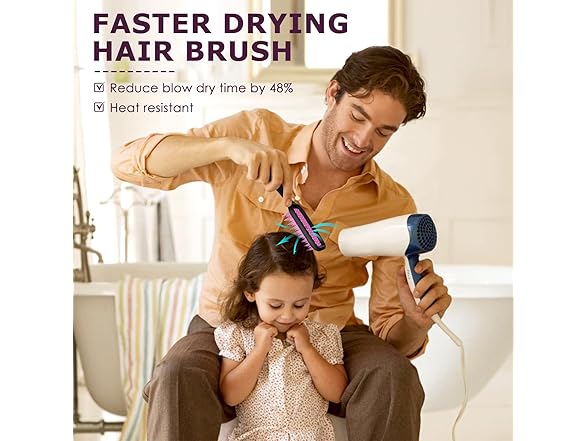 SHINLEA Vented Detangling Brush