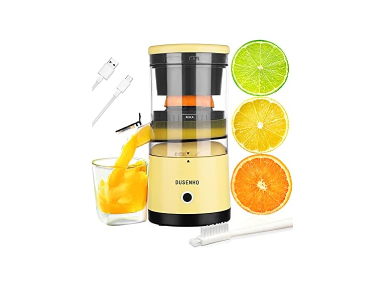DUSENHO Citrus Juicer Machines Rechargeable